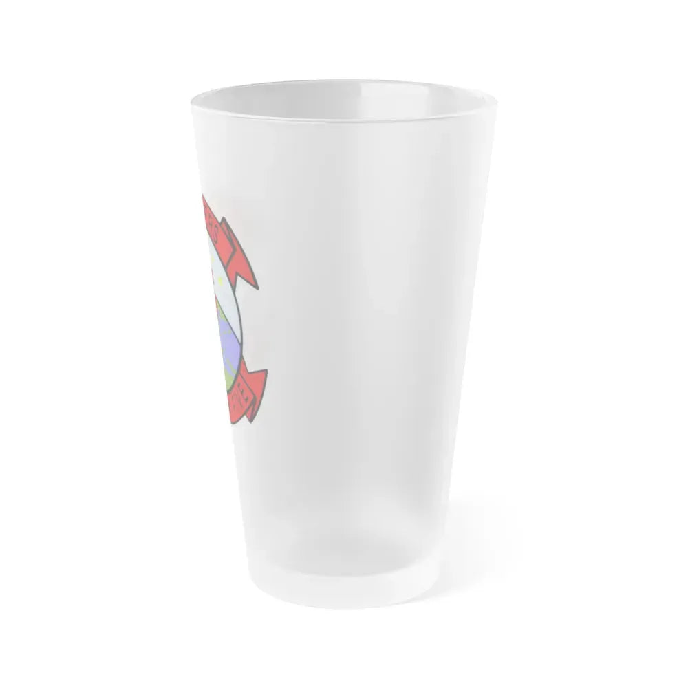 HC 5 Helicopter Combat Support Squadron 5 (U.S. Navy) Frosted Pint Glass 16oz - Go Mug Yourself
