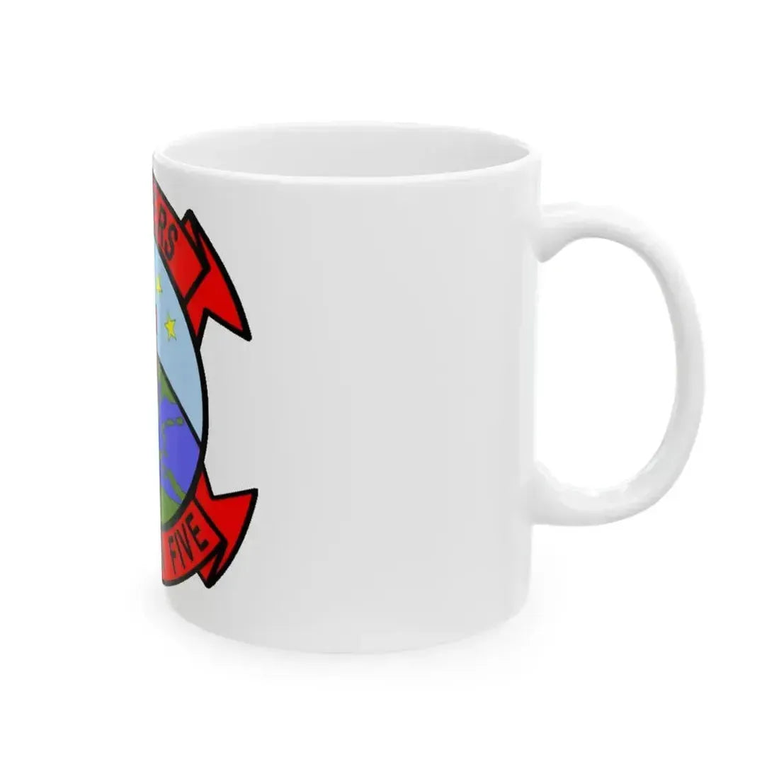 HC 5 Helicopter Combat Support Squadron 5 (U.S. Navy) White Coffee Mug - Go Mug Yourself