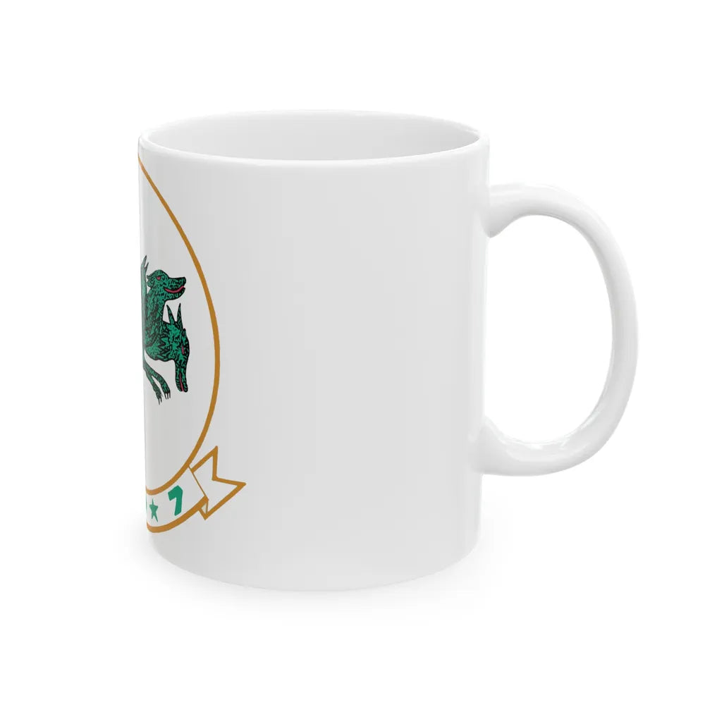 HC 7 'Seadevils' (U.S. Navy) White Coffee Mug-Go Mug Yourself