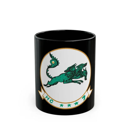 HC 7 'Seadevils' (U.S. Navy) Black Coffee Mug 11oz - Go Mug Yourself