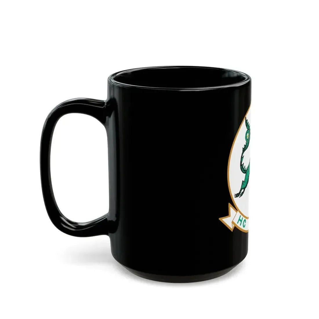 HC 7 'Seadevils' (U.S. Navy) Black Coffee Mug - Go Mug Yourself