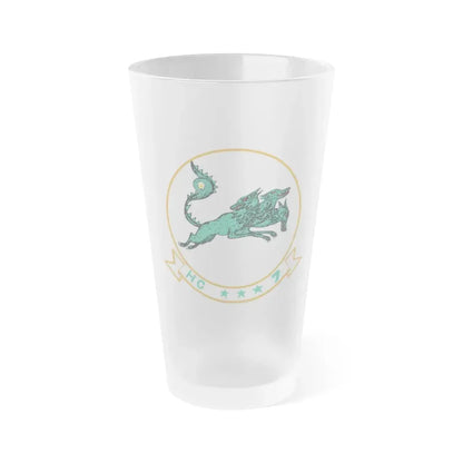 HC 7 'Seadevils' (U.S. Navy) Frosted Pint Glass 16oz Default Title - Go Mug Yourself