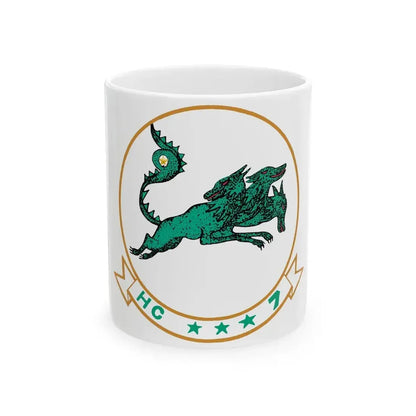 HC 7 'Seadevils' (U.S. Navy) White Coffee Mug 11oz - Go Mug Yourself