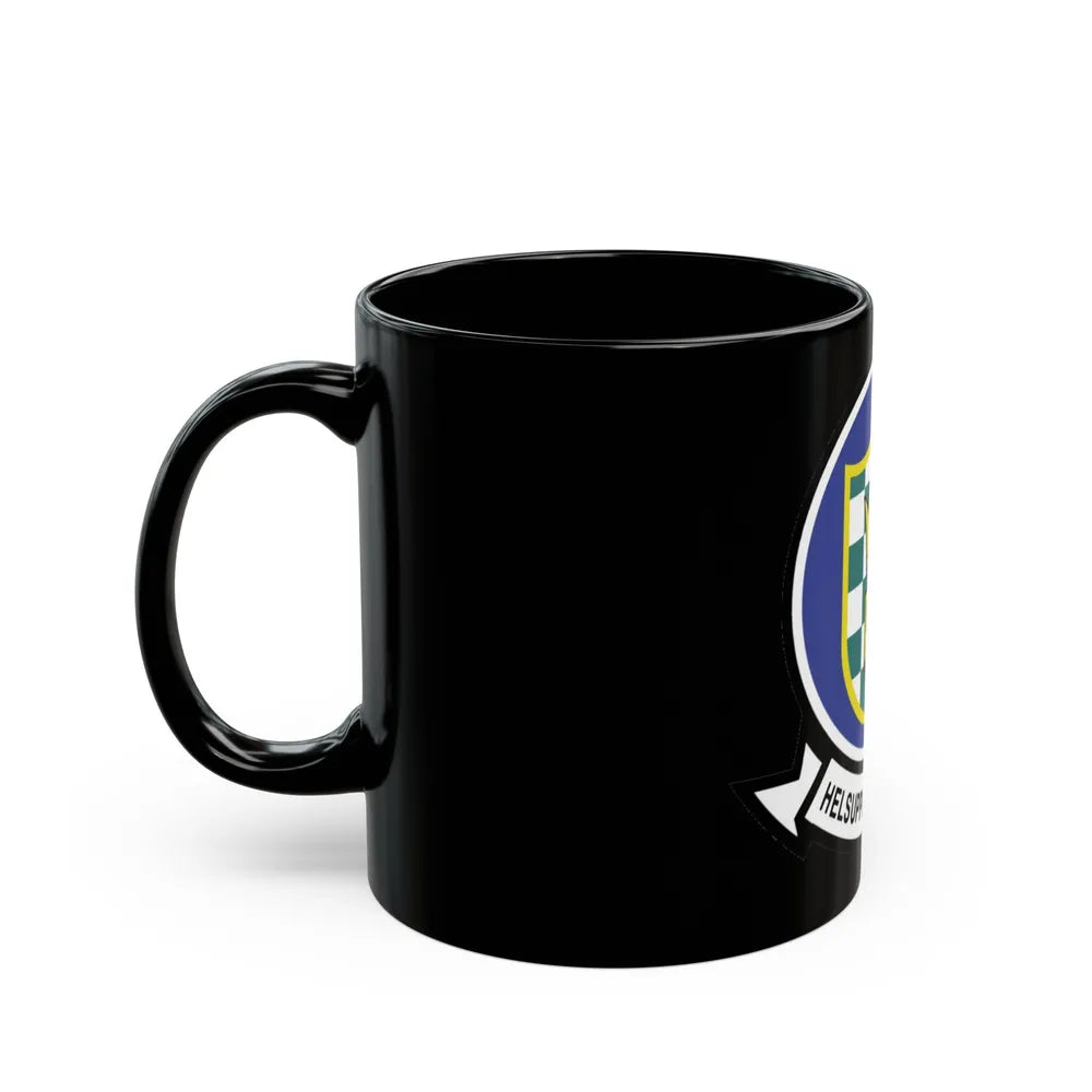 HC 85 Helicopter Combat Support Squadron 85 (U.S. Navy) Black Coffee Mug-Go Mug Yourself