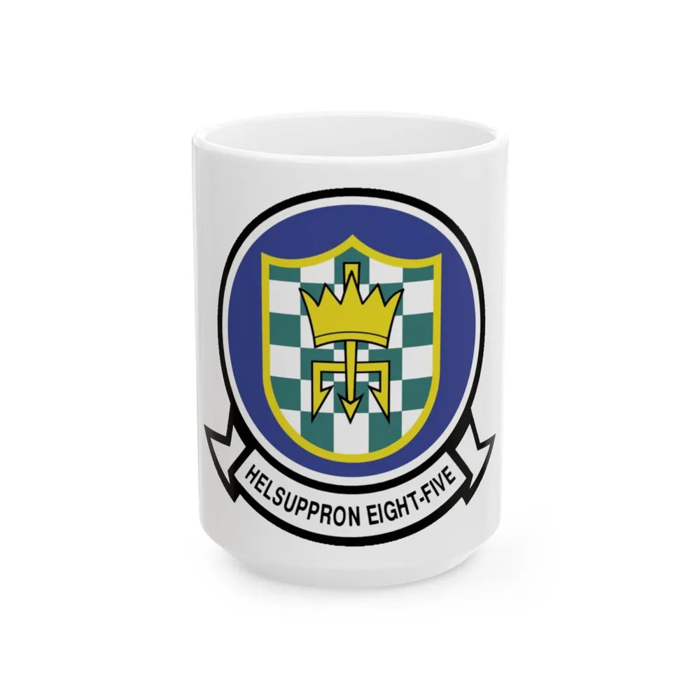 HC 85 Helicopter Combat Support Squadron 85 (U.S. Navy) White Coffee Mug-15oz-Go Mug Yourself