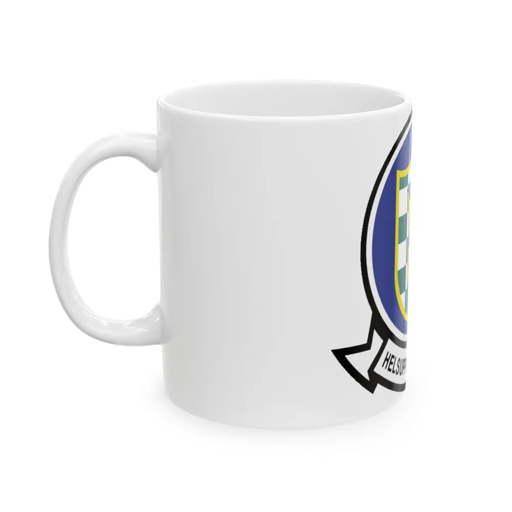 HC 85 Helicopter Combat Support Squadron 85 (U.S. Navy) White Coffee Mug-Go Mug Yourself