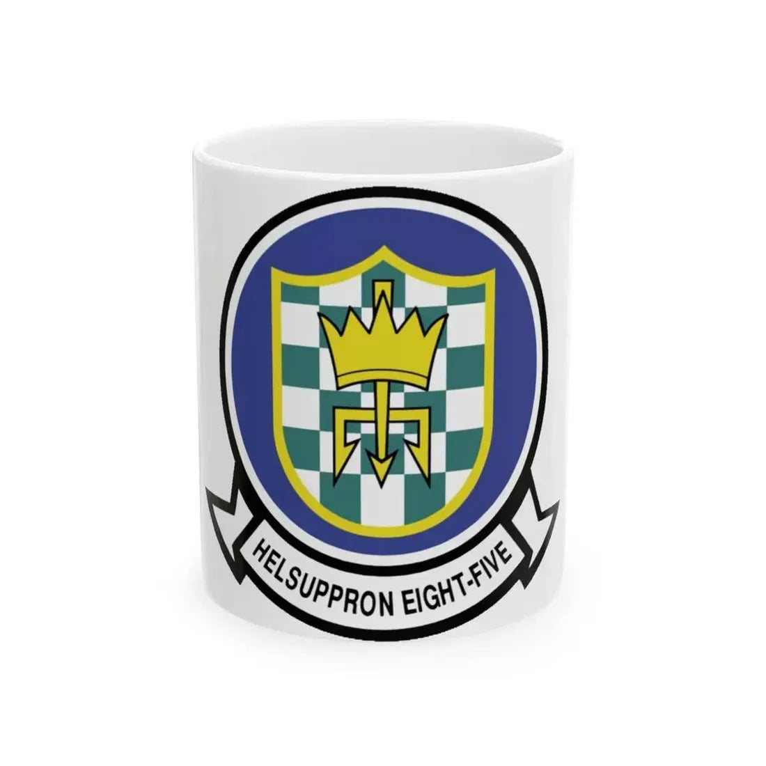 HC 85 Helicopter Combat Support Squadron 85 (U.S. Navy) White Coffee Mug 11oz - Go Mug Yourself