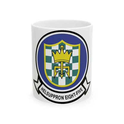 HC 85 Helicopter Combat Support Squadron 85 (U.S. Navy) White Coffee Mug 11oz - Go Mug Yourself