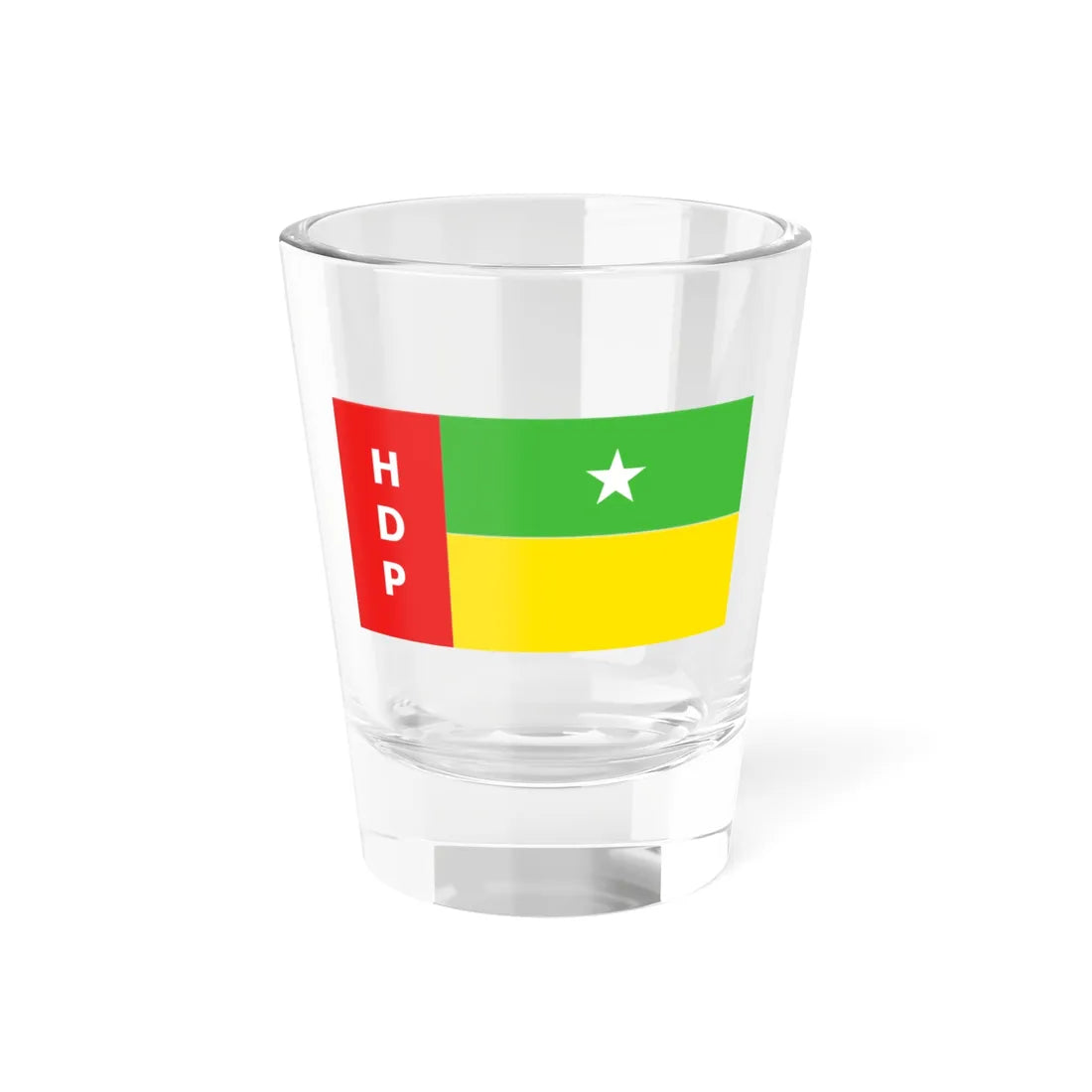 Hdp flag (Pakistan) Shot Glass 1.5oz 1.5oz - Go Mug Yourself