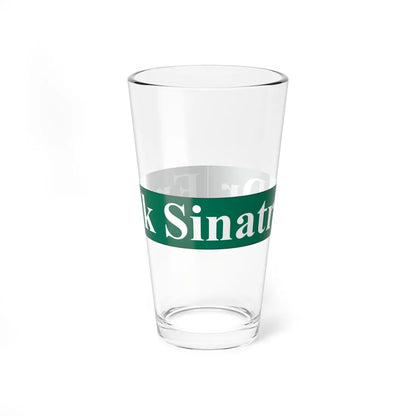 HDPW Frank Sinatra Dr. Sign (New Jersey) (Road Sign) Pint Glass 16oz 16oz - Go Mug Yourself