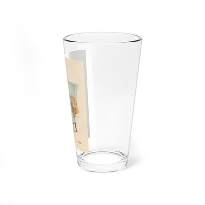 He Already Went, The Saturday Evening Post cover, December 5, 1936 - Pint Glass 16oz - Go Mug Yourself