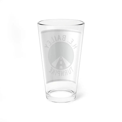H.E. Bailey Turnpike (Oklahoma) (Road Sign) Pint Glass 16oz - Go Mug Yourself