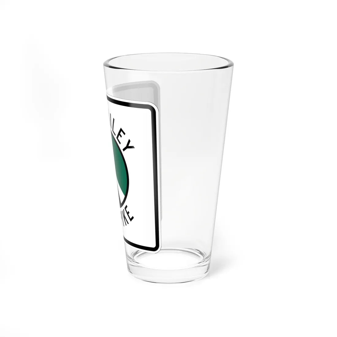 H.E. Bailey Turnpike (Oklahoma) (Road Sign) Pint Glass 16oz - Go Mug Yourself
