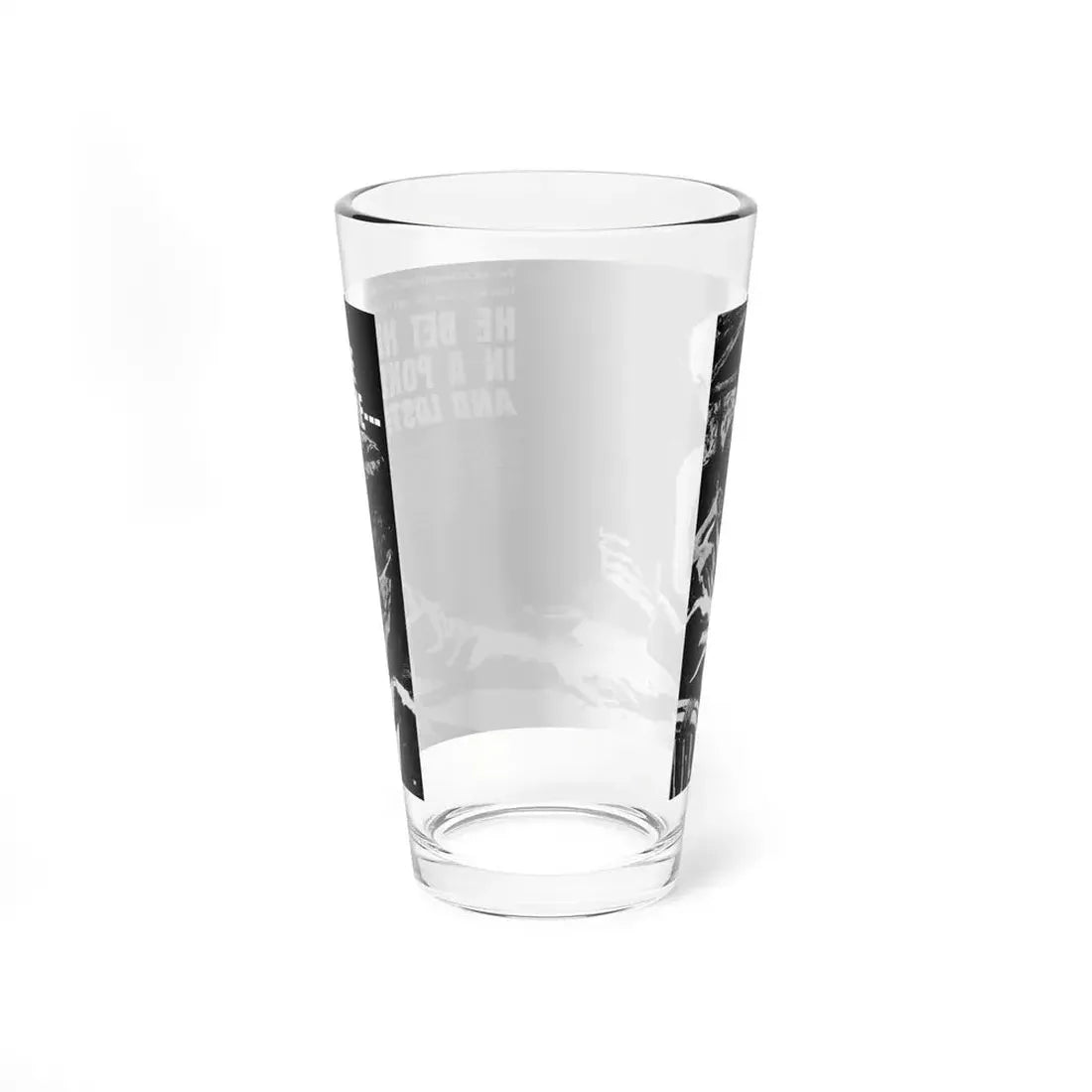 He Bet His Babe In A Poker Game And Lost, Real Men, February 1971 - Pint Glass 16oz - Go Mug Yourself