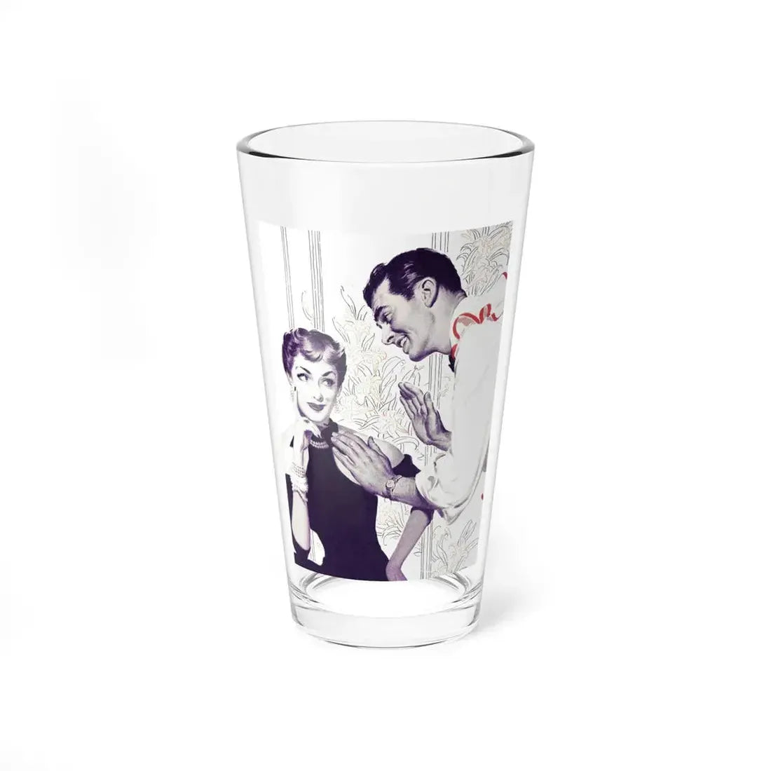 He'd Have Baked a Cake, Chatelaine, February 1951 - Pint Glass 16oz 16oz - Go Mug Yourself