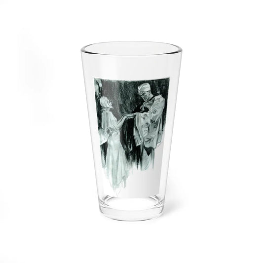 He Knew About Love (2), The Illustrated Love Magazine, July 1931 - Pint Glass 16oz-16oz-Go Mug Yourself