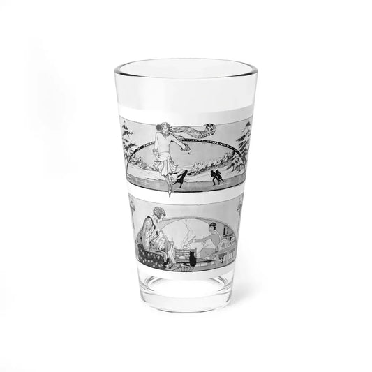 Headers for the January and February editions of Woman's Magazine, 1926 - Pint Glass 16oz 16oz - Go Mug Yourself