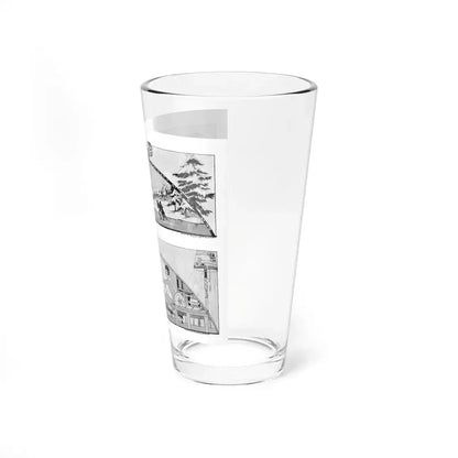 Headers for the January and February editions of Woman's Magazine, 1926 - Pint Glass 16oz - Go Mug Yourself