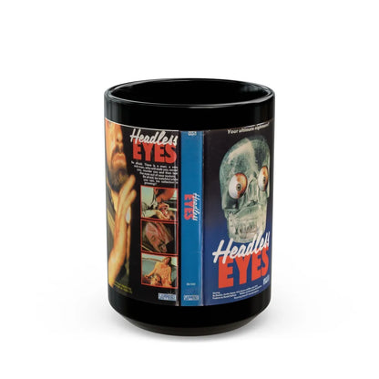 HEADLESS EYES (VHS COVER) - Black Coffee Mug-15oz-Go Mug Yourself