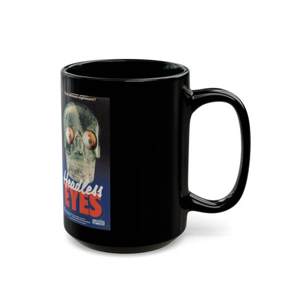 HEADLESS EYES (VHS COVER) - Black Coffee Mug-Go Mug Yourself