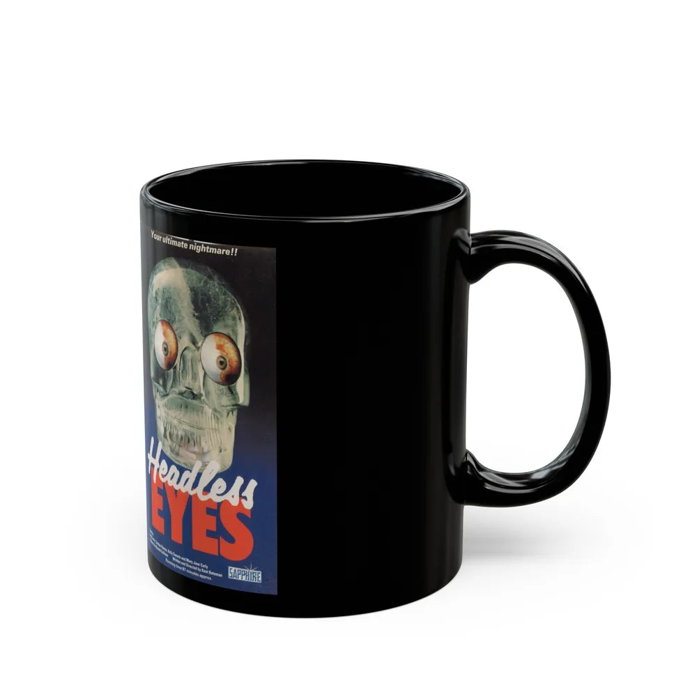 HEADLESS EYES (VHS COVER) - Black Coffee Mug-Go Mug Yourself