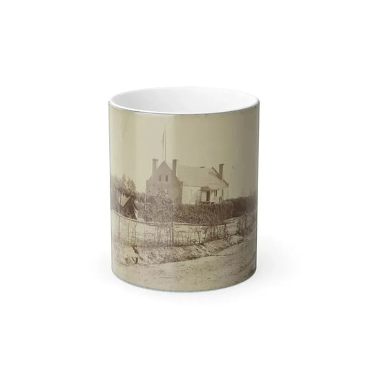 Headquarters, 6Th Army Corps, Warren Station, in Front of Petersburg, Va. (U.S. Civil War) Color Changing Coffee Mug 11oz Default Title 11oz - Go Mug Yourself