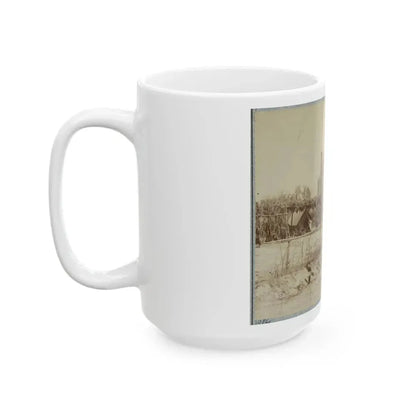 Headquarters, 6th Army Corps, Warren Station, In Front Of Petersburg, Va. (U.S. Civil War) White Coffee Mug - Go Mug Yourself