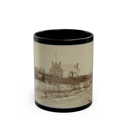 Headquarters, 6th Army Corps, Warren Station, In Front Of Petersburg, Va. (U.S. Civil War) Black Coffee Mug-11oz-Go Mug Yourself