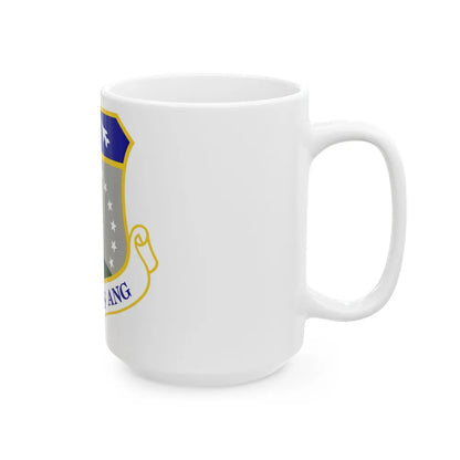 Headquarters Massachusetts Air National Guard (U.S. Air Force) White Coffee Mug-Go Mug Yourself