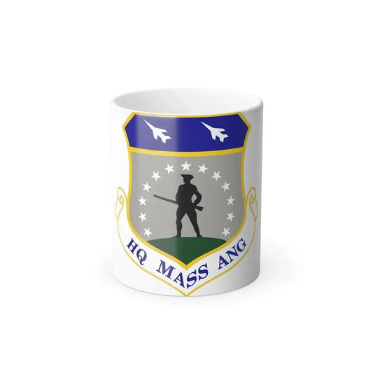 Headquarters Massachusetts Air National Guard (U.S. Air Force) Color Changing Coffee Mug 11oz - Go Mug Yourself
