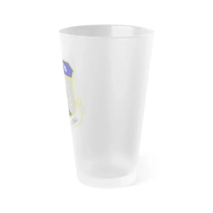 Headquarters Massachusetts Air National Guard (U.S. Air Force) Frosted Pint Glass 16oz - Go Mug Yourself