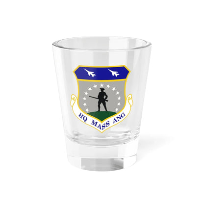 Headquarters Massachusetts Air National Guard (U.S. Air Force) Shot Glass 1.5oz 1.5oz - Go Mug Yourself