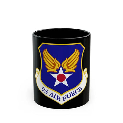 Headquarters United States Air Force (U.S. Air Force) Black Coffee Mug 11oz - Go Mug Yourself