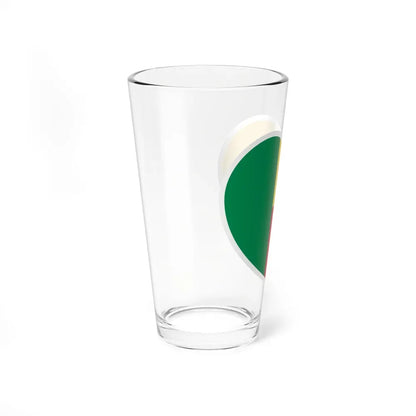 Heart Flag of Benin - Pint Glass 16oz - Go Mug Yourself