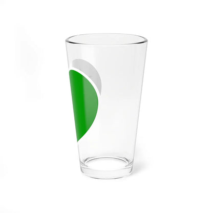 Heart Flag of Esperanto - Pint Glass 16oz-Go Mug Yourself