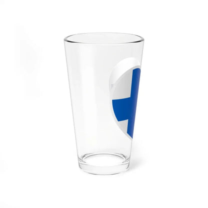 Heart Flag of Finland 1918-1920 - Pint Glass 16oz - Go Mug Yourself