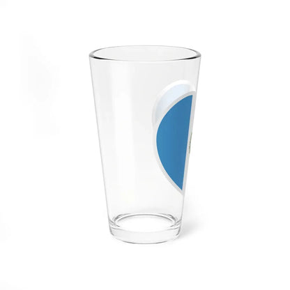 Heart Flag of Guatemala - Pint Glass 16oz - Go Mug Yourself