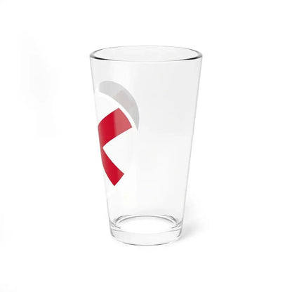 Heart Flag of Ireland Saint Patrick's Saltire - Pint Glass 16oz - Go Mug Yourself