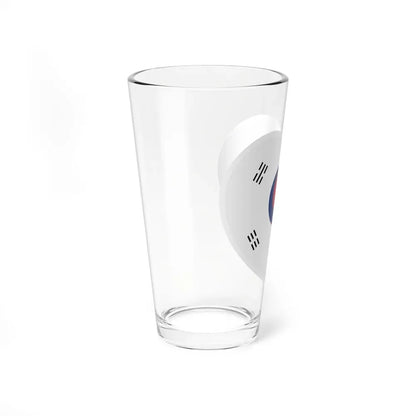 Heart Flag of Korea 1882-1910 - Pint Glass 16oz - Go Mug Yourself