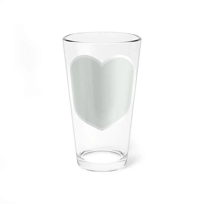 Heart Flag of Libya 1977-2011 - Pint Glass 16oz - Go Mug Yourself