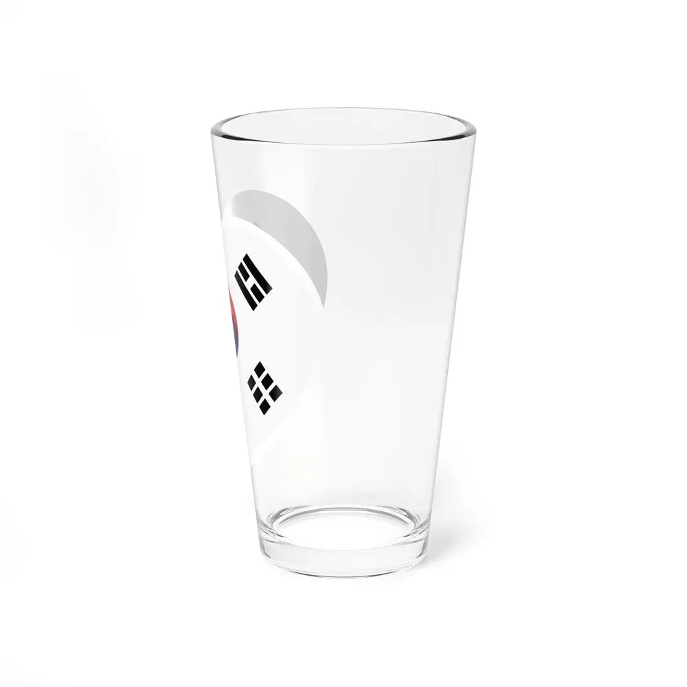 Heart Flag of South Korea 1945-1948 - Pint Glass 16oz - Go Mug Yourself
