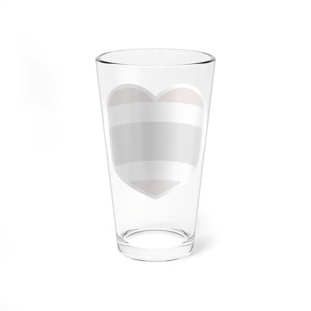 Heart Flag of Thailand - Pint Glass 16oz - Go Mug Yourself
