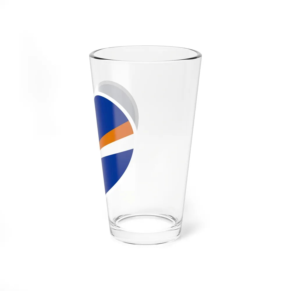 Heart Flag of the Marshall Islands - Pint Glass 16oz-Go Mug Yourself