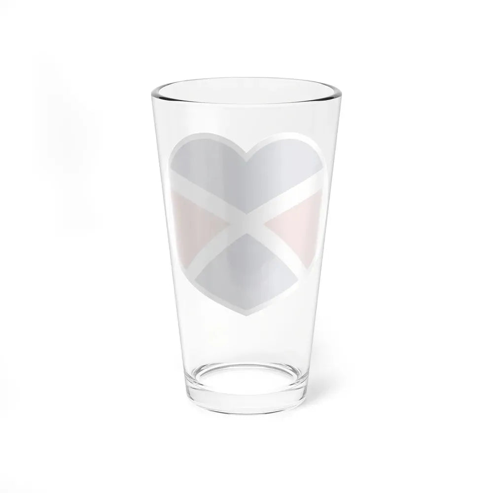 Heart Flag of the Seychelles 1976-1977 - Pint Glass 16oz - Go Mug Yourself