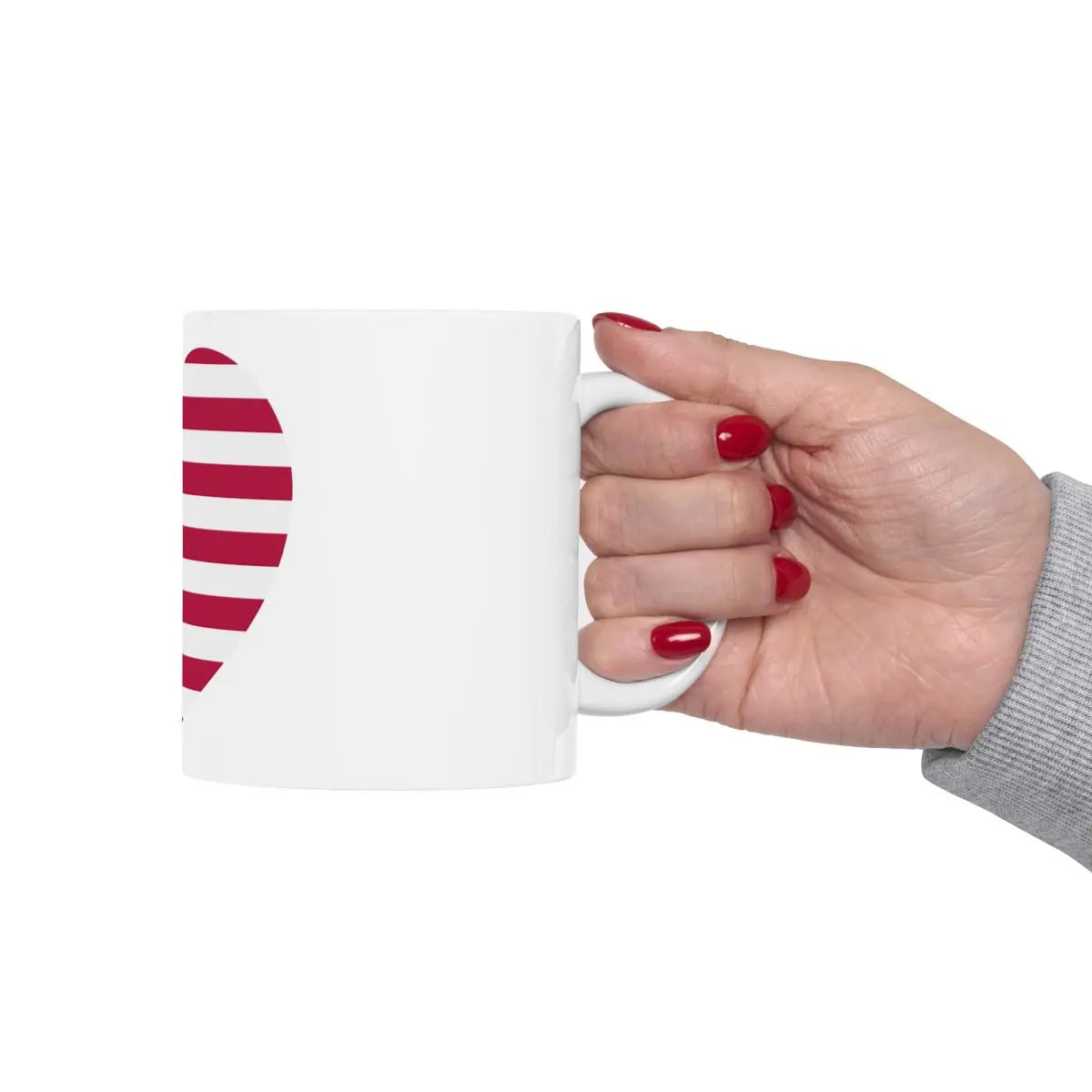SKU:GMY-MUG-HRTFLG-11OZ Size:11oz