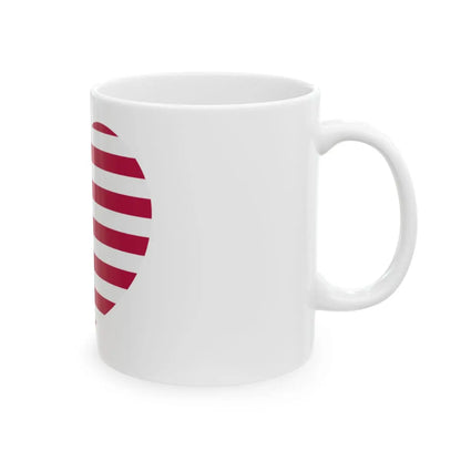 SKU:GMY-MUG-HRTFLG-11OZ Size:11oz