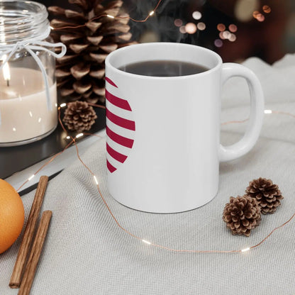 SKU:GMY-MUG-HRTFLG-11OZ Size:11oz