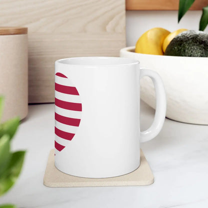 SKU:GMY-MUG-HRTFLG-11OZ Size:11oz