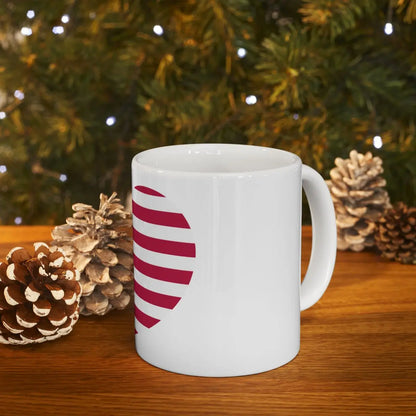 SKU:GMY-MUG-HRTFLG-11OZ Size:11oz