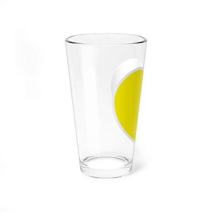 Heart Flag of Vatican City - Pint Glass 16oz - Go Mug Yourself
